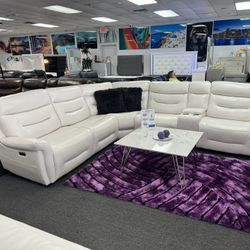 Huge Sale Now🚨Beautiful Living Room Sectionals Power & Manual Reclining 