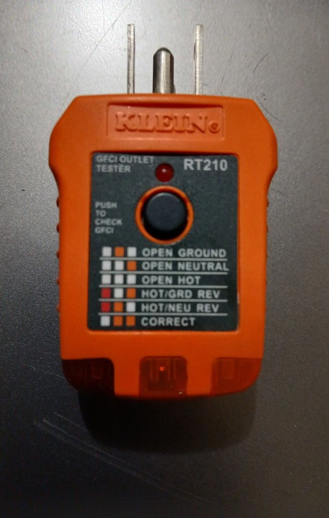 Klein Gfci Outlet Tester RT210