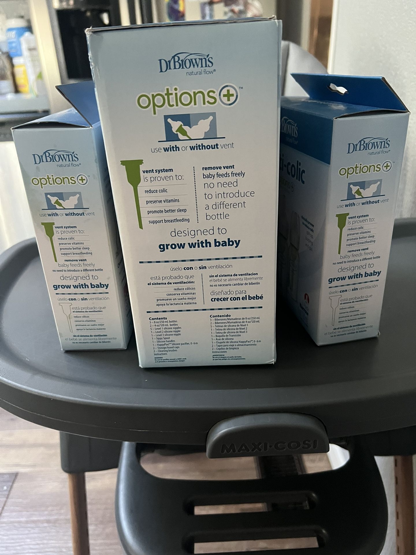 Brown's Natural Flow Anti Colic Options+ First Year Baby