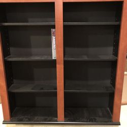 Hanging Wood Media Cabinet