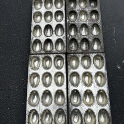 4 Heavy Duty Chocolate Egg Trays
