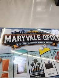 Maryvaleopoly Monopoly Board Game