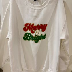 Merry & Bright Christmas Sweater 