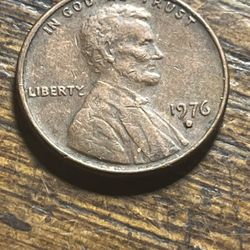 1976 D Penny