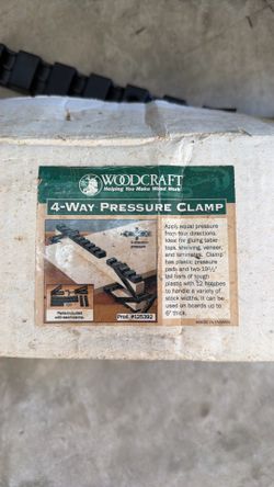 Woodcraft four-way pressure clamp new inbox