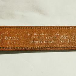 Men's Brown Leather Belt  36- 37 " 