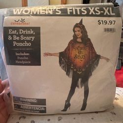 Womens Poncho Xs_xl