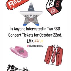 RBD Tickets 