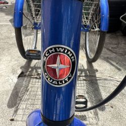 Schwinn Bicycle Trike/3 Wheeler/Recreational/Transportation/Exercise