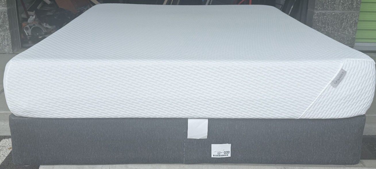 Queen Size Tuft & Needle Mattress- Box Spring & Bed Frame Optional
