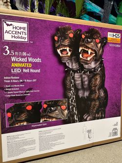 Home Accents Holiday 3.5 ft Animated LED Hell Hound