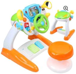 CHILD DRIVING SIMULATION TOY New in Box Never Opened