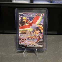 Ethan’s Ho-oh SIR Pokemon Card 