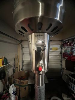 Fire Pit And Propane Heat Lamp