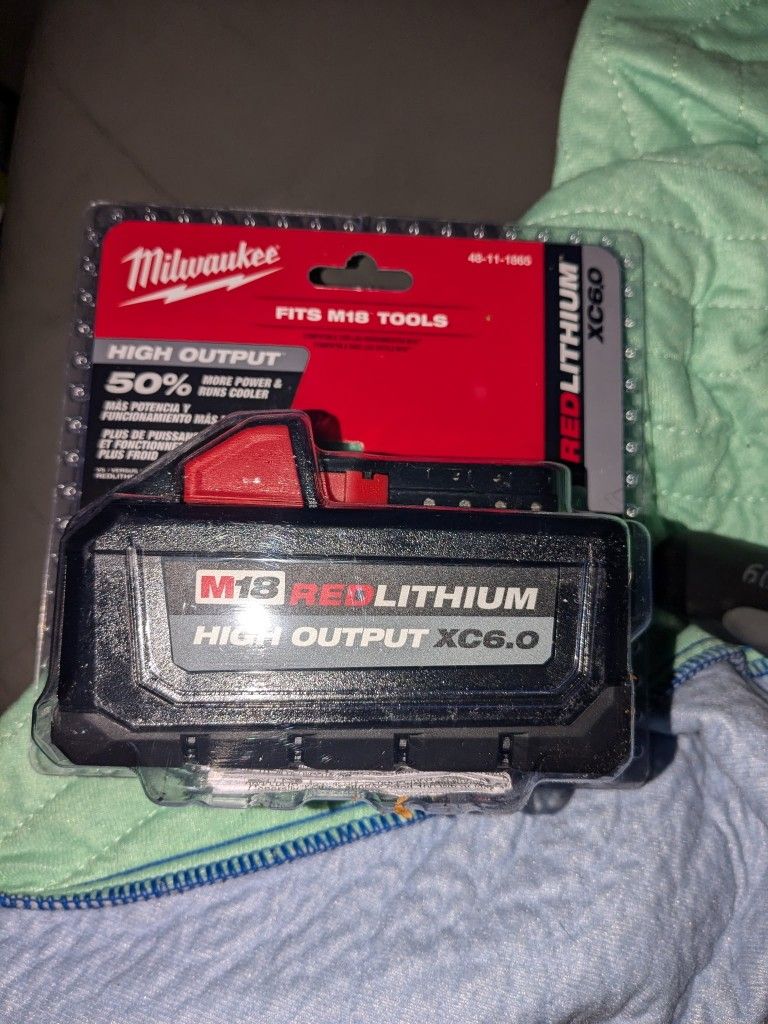 Milwaukee 18v 6.0 Battery