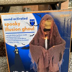 Brand New Spooky Illusion Ghoul Halloween