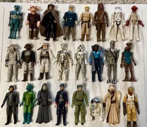 24 Vintage Star Wars Action Figures Originals 1977-'83