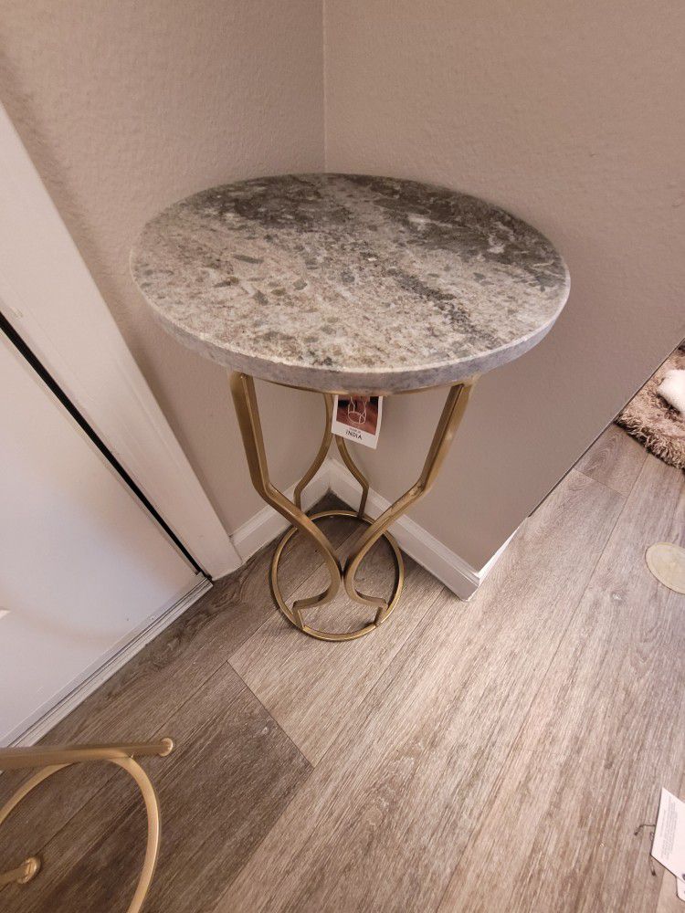 Marble End Table 