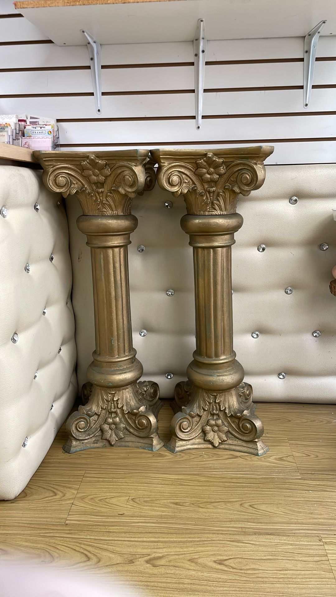 Gold Metal Stands