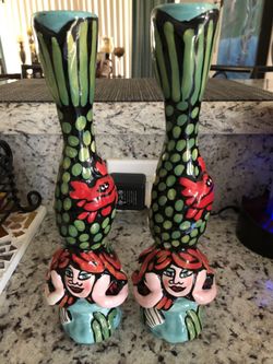 Modern Artsy Candle Holders