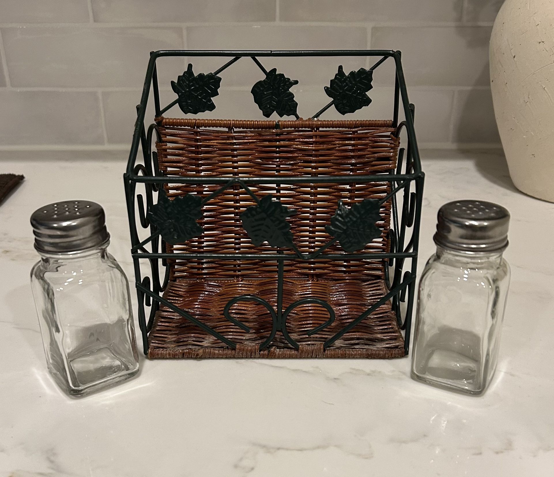 FREE Napkin Holder & Salt/Pepper Shakers