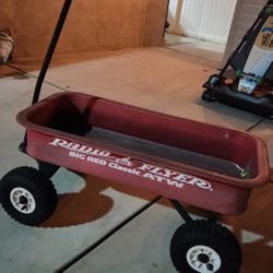 Big Red Radio Flyer Wagon