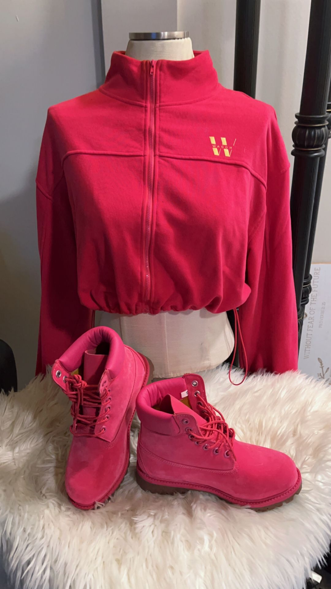 Women Pink Timberlands