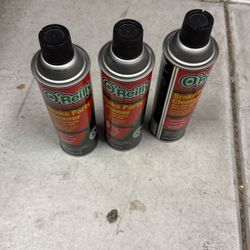 3 Cans Of Break Cleaner - Half Full Each