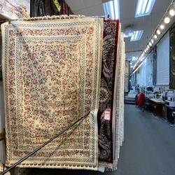 5x7 Area Rugs Carpet Rugs Traditional Design Colors Beige Gold Rust