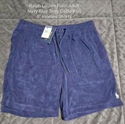 Terry Cable-Knit  Ralph Lauren Polo Shorts