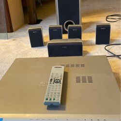 Sony Amplifier with Speakers
