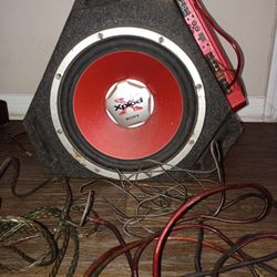 Sony Xplod 12-inch subwoofer 