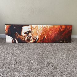 Johnny Cash Painting (giclee) By Ocean Clark 17/250