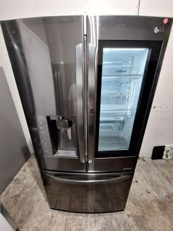 Refrigerator Lg With Glass Door