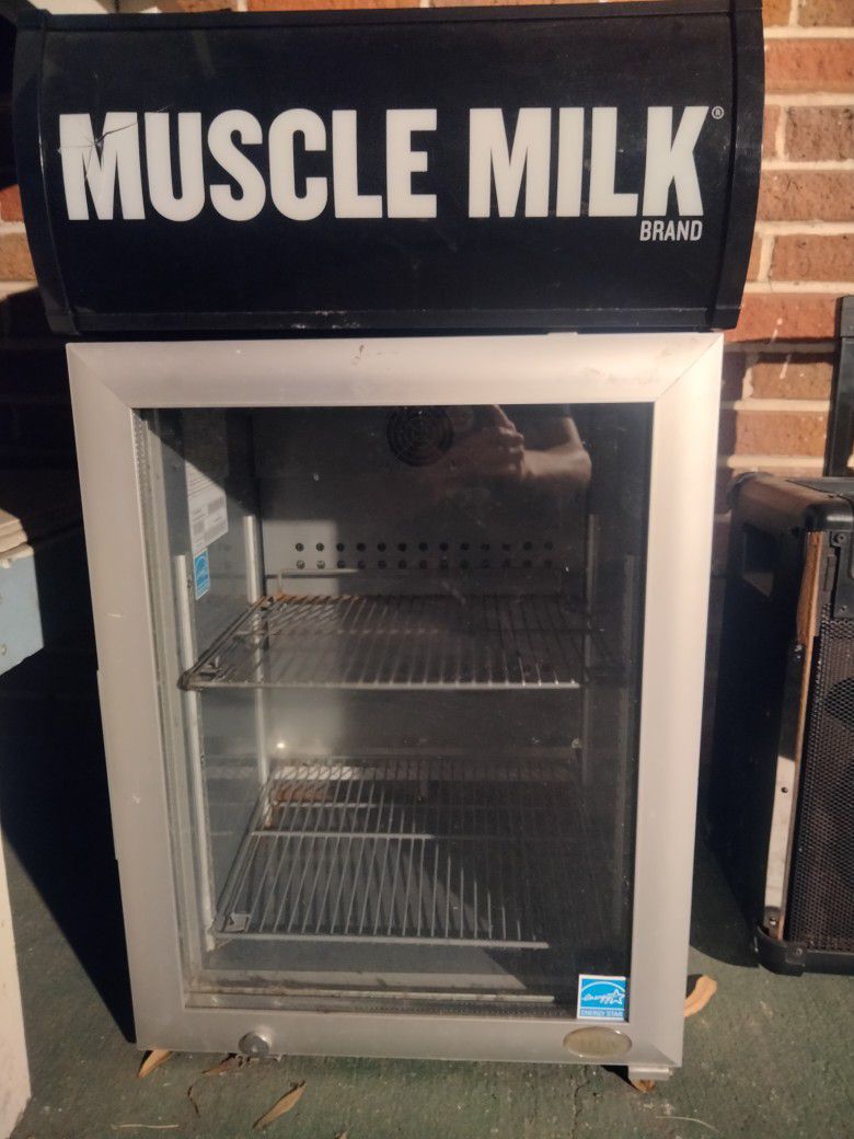 Muscle Milk Mini Fridge 