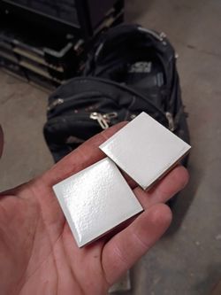 Mixed Tile Lot — 35 Boxes 2×2 White & Matte Black + 9×18 Clorinda White + 10 Nero Marquina Marble Tiles