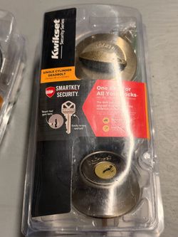 Kwikset locks 2 sets