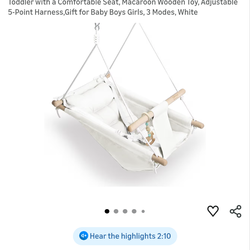 Baby hammock swing