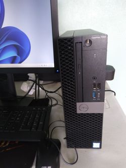 Dell Intel i7 CPU Win 11 Pro Wi-Fi Wireless 16 GB Ram 1TB Hard Drive