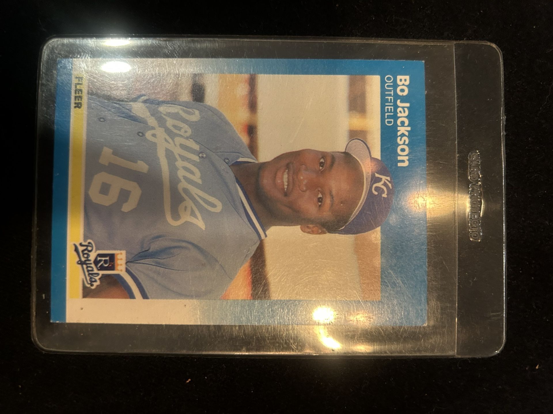 86 Fleet Bo Jackson Rookie Baseball Card