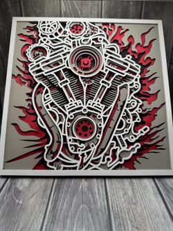 Harley Davidson Wall Hanging