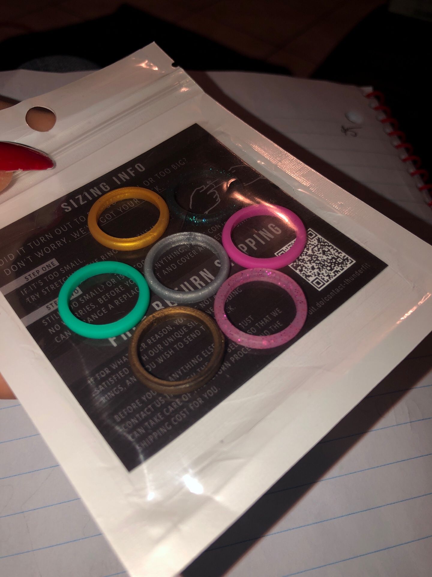 Silicone wedding rings