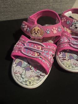 Paw Patrol Sandals - Size 9 Children