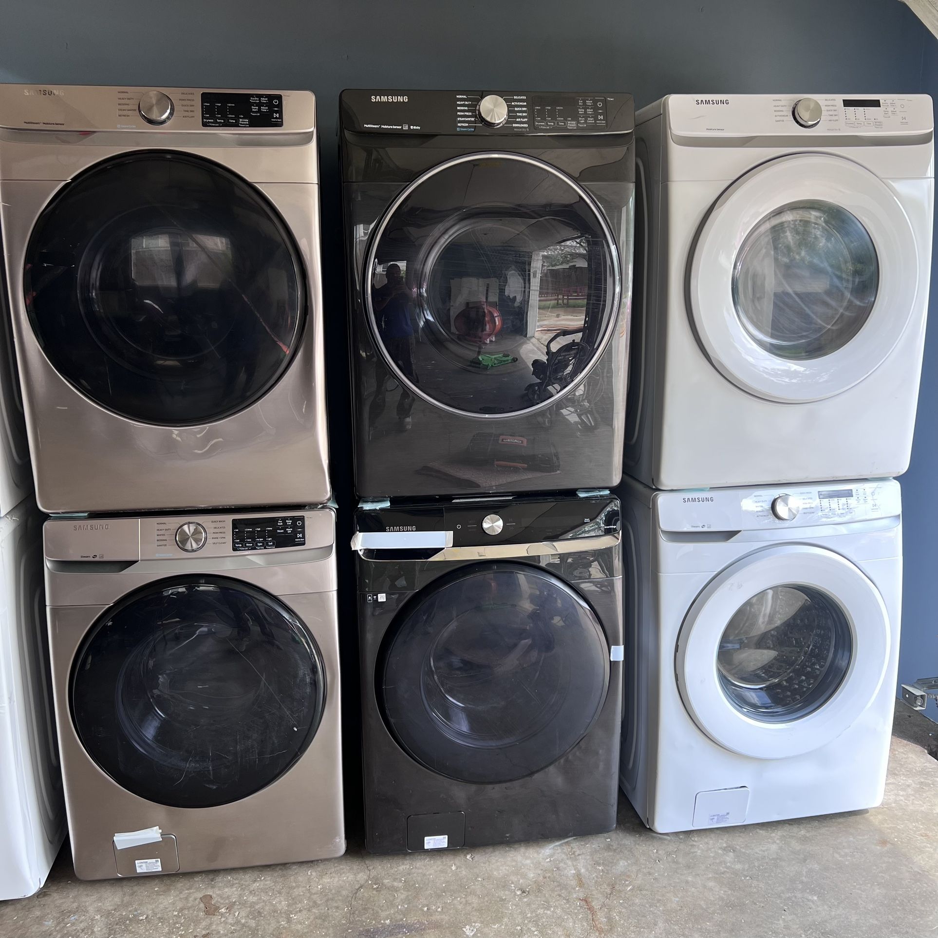 Washer And Dryer Set