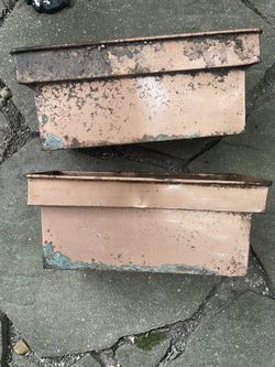 Copper Planters