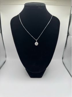 S925 silver Moissanite necklace VVS1 Certified