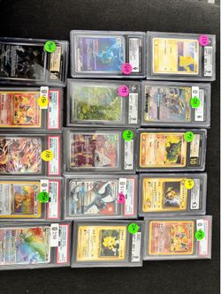 New slabs Pokemon graded cards PSA sell or trade