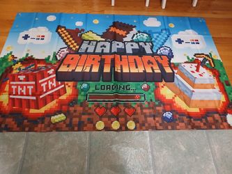 Minecraft Birthday Decorations 
