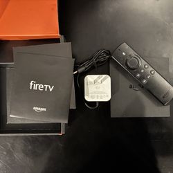 Amazon Fire TV (2nd Gen) w/ Voice Remote – Fully Functional