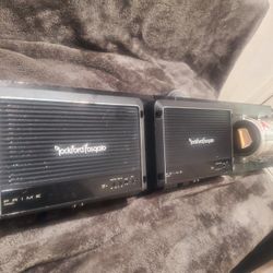 2 Amplifier  250rms Subwofer Y 1capasitador 